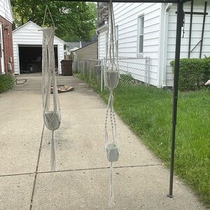 Macrame Plant Holder *pots not included*